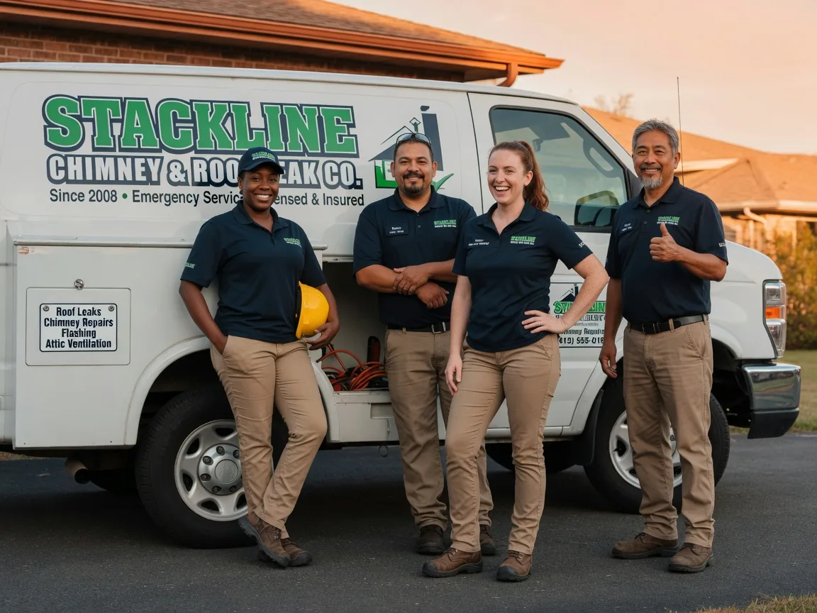 Chimney flashing repair company in Hillview, IL